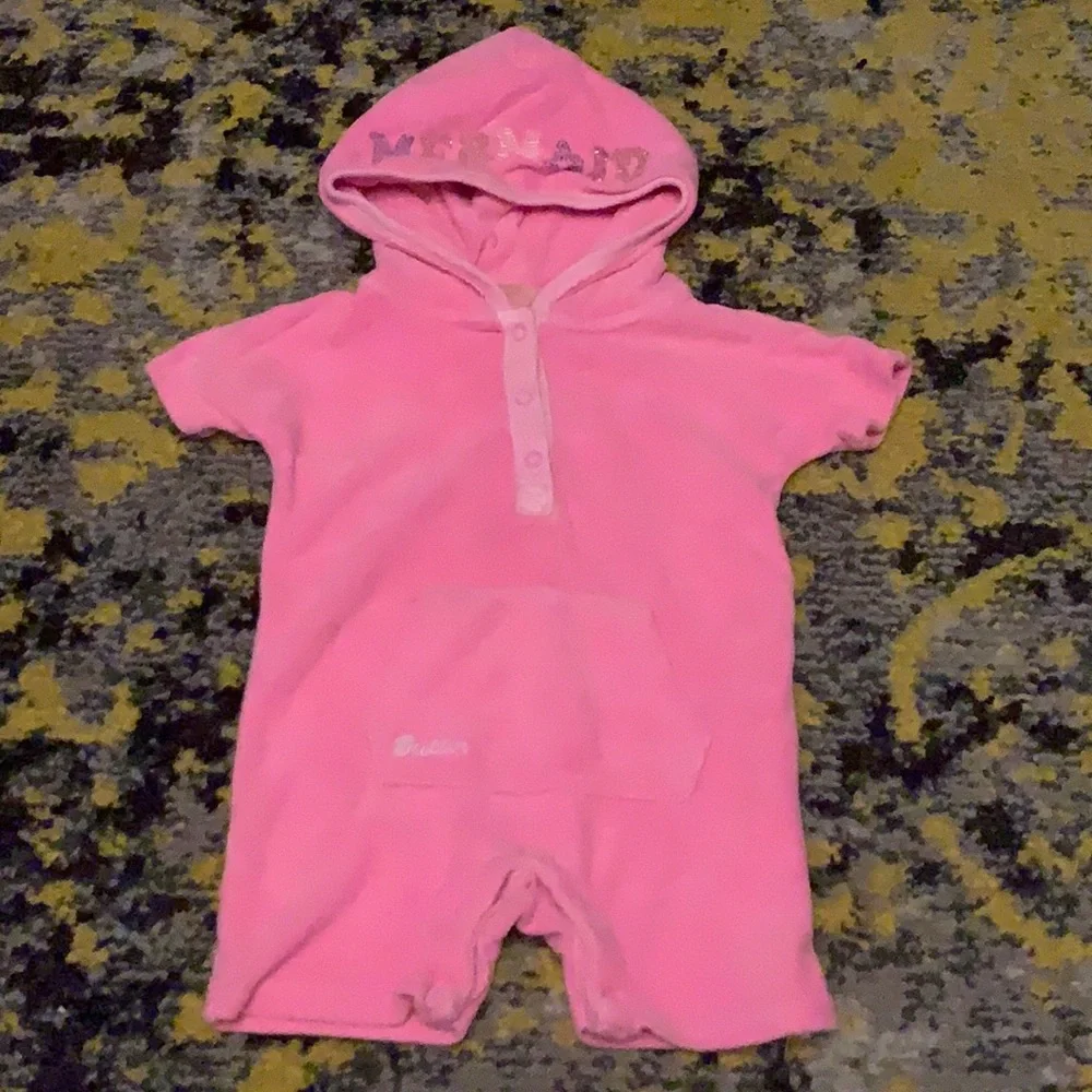 Butter Super Soft Terry Mermaid One Piece Hoodie
